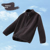 Plush Stand Collar Kids' Overcoat Warm