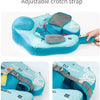 Non-Inflatable Baby Chest Floats with Canopy