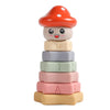 Baby Toys Sensory Silicone Educational Building Blocks 3D Stacking Babies Rubber Teether